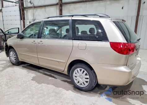 2006 Toyota Sienna Ce z USA, uszkodzony, nr VIN 5TDZA23C86S541650